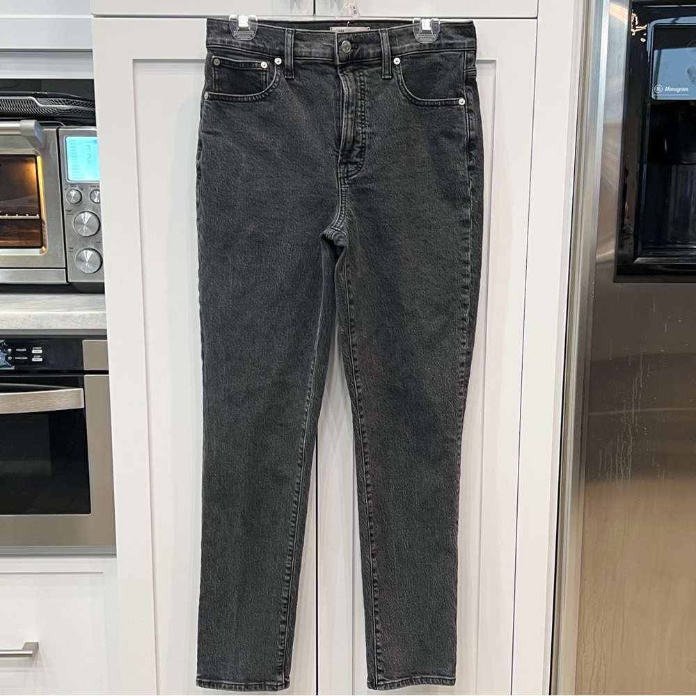 MADEWELL The Perfect Vintage Black High Rise Jean Sz 28T